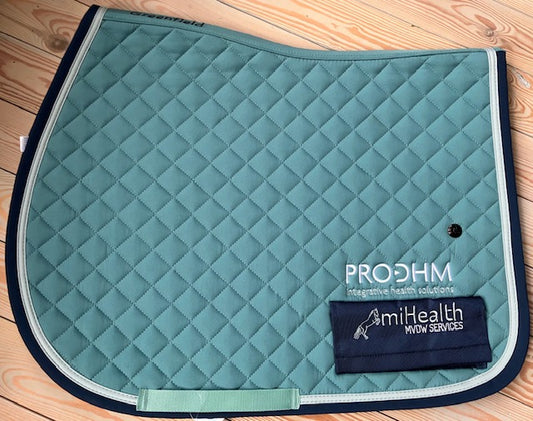 miHealth saddle pad with pocket for the miHealth device