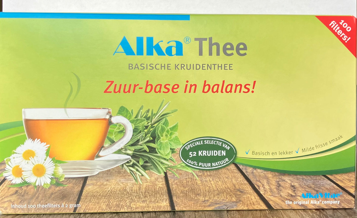 ALKA basic herbal tea box 100 bags