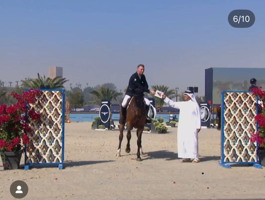 Koen Vereecke zilver in Rabat longines global champions Tour